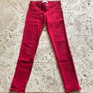 Girls Abercrombie kids skinny jeans